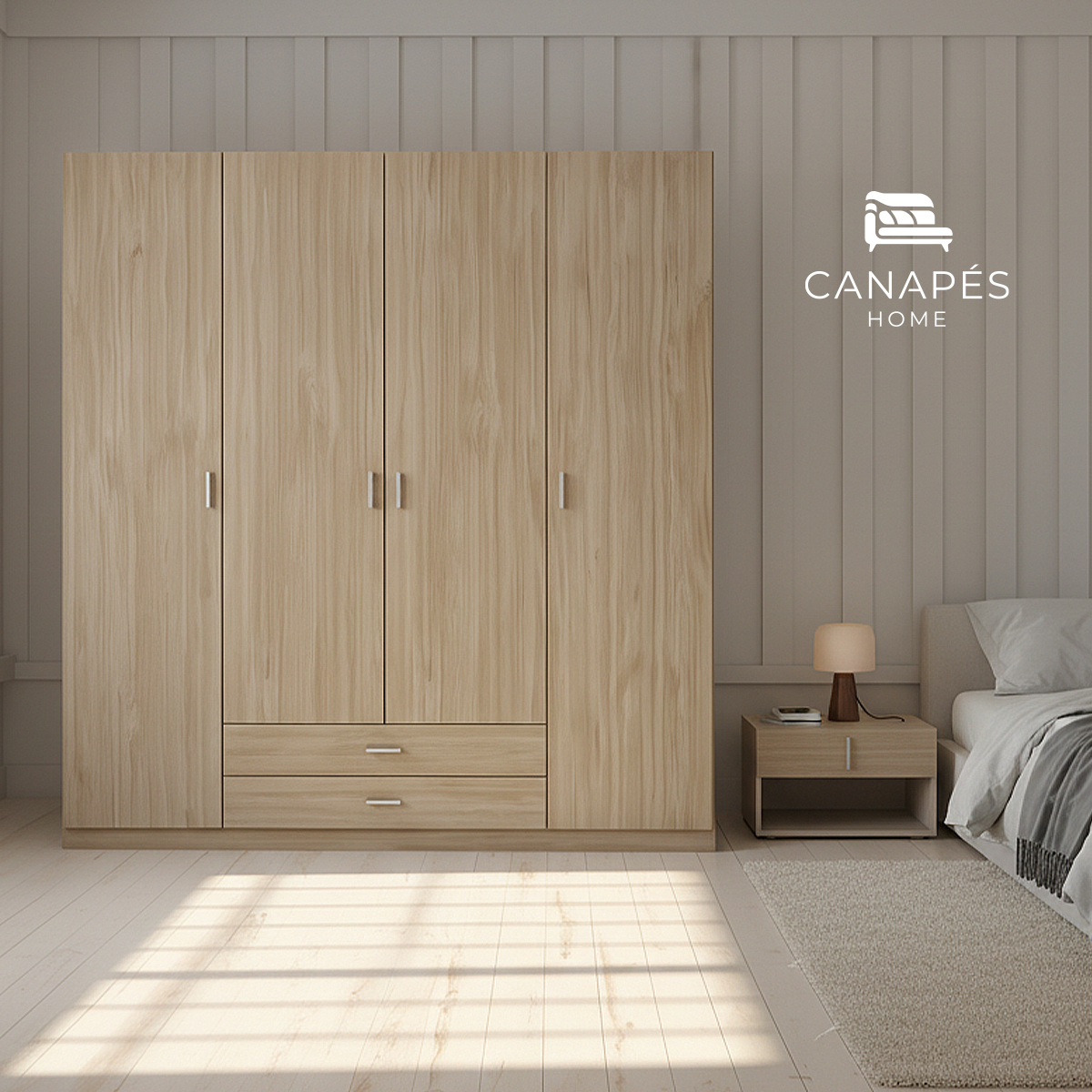 ARMARIO DE 4 PUERTAS